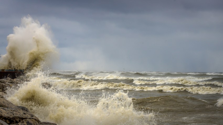 Lake Michigan Waves