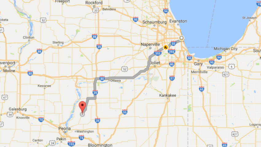 washburn google map
