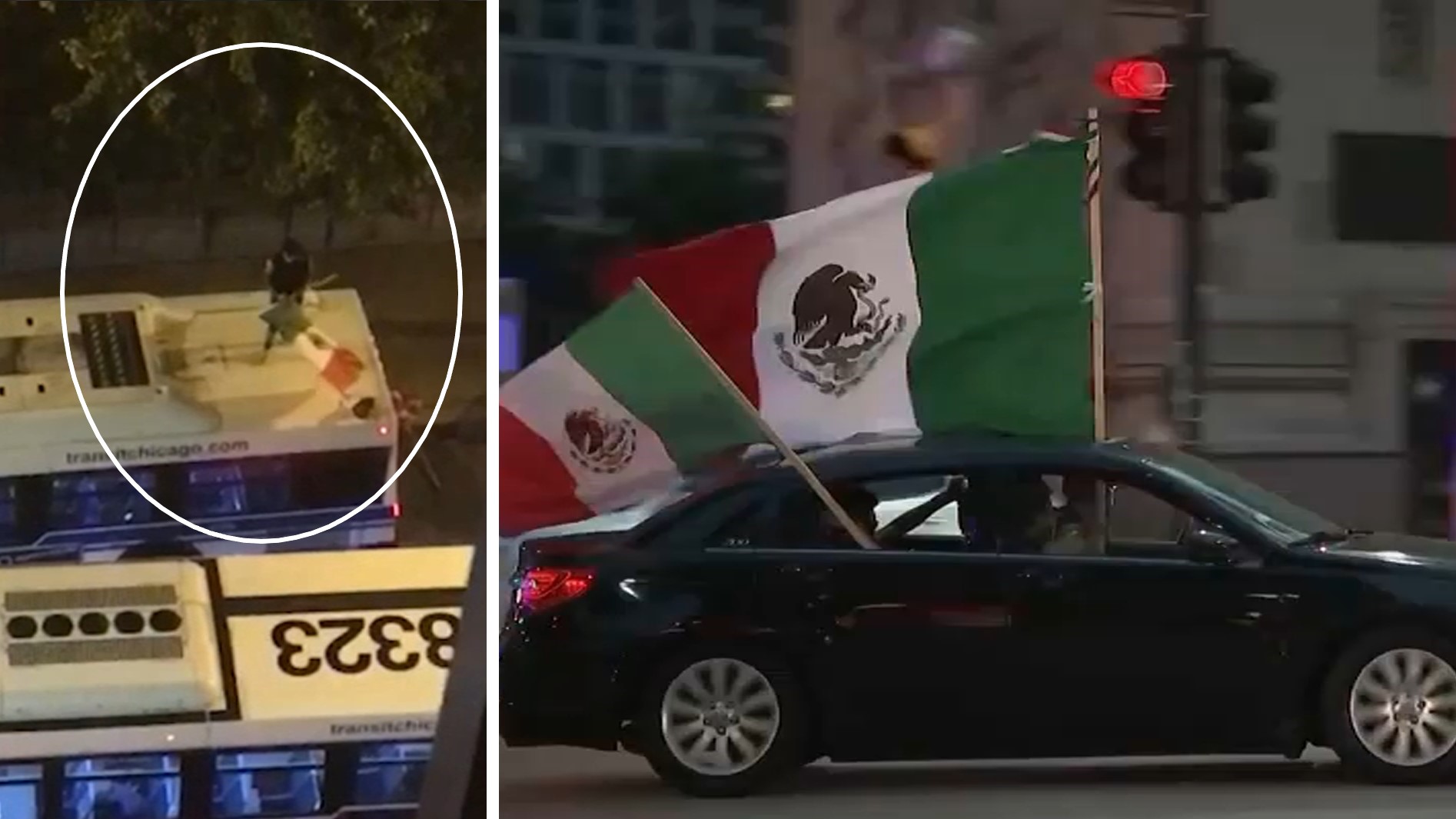 Festejos caravanas multas y hasta cierres de calles en Chicago