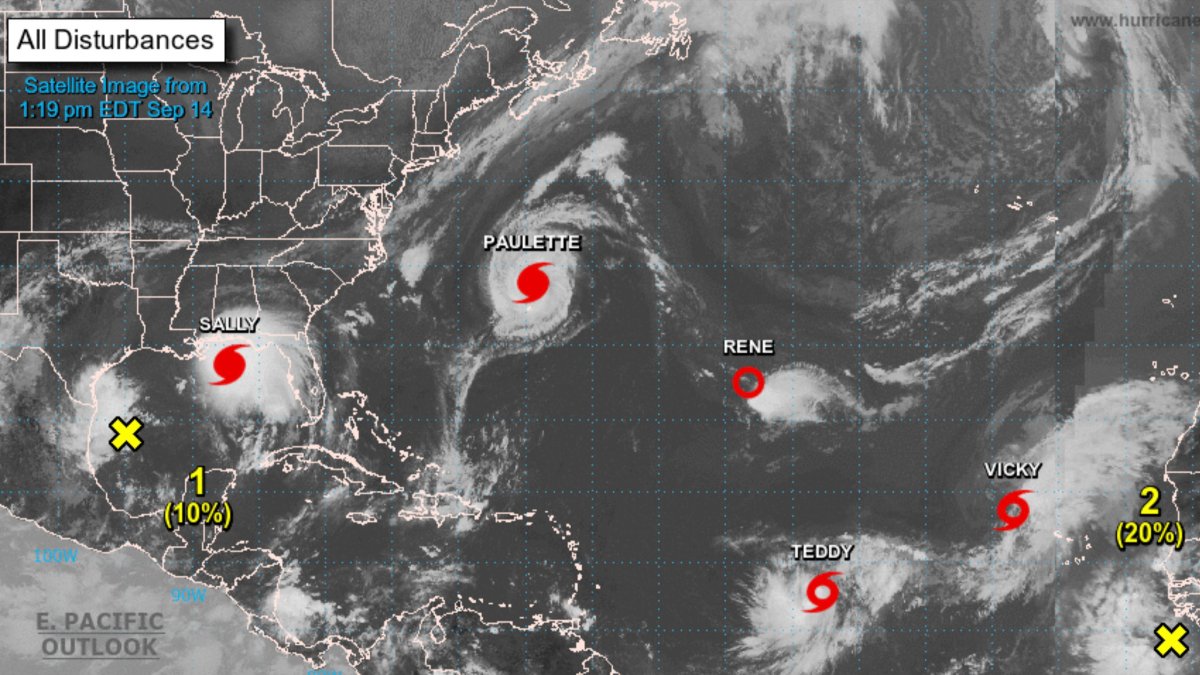 Con tantas tormentas en el Atlántico, se agotan los nombres ¿cómo se