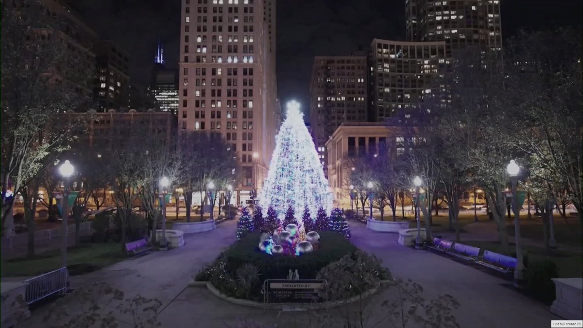 ¡Llega la Navidad a Chicago con el encendido del árbol en Millennium