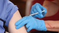 A person gets a shot in this undated file photo.