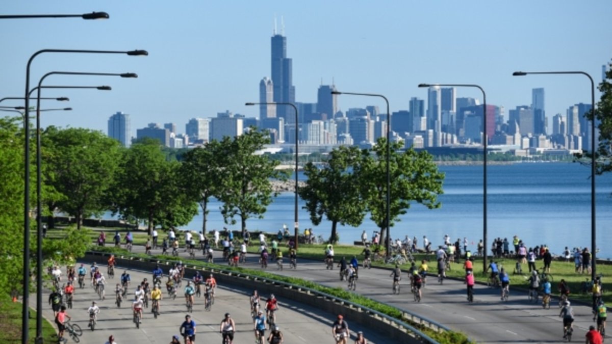 Qué hacer en Chicago Regresa el icónico recorrido “Bike the Drive