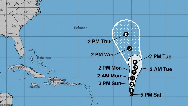 Se forma la depresión tropical 10 en el Atlántico – Telemundo Chicago - Vimarsana News