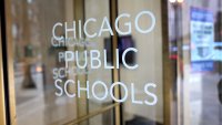 CHICAGO, ILLINOIS – JANUARY 05: A sign is displayed on the front of the headquarters for Chicago Public Schools on January 05, 2022 in Chicago, Illinois. Classes at all of Chicago public schools have been canceled today by the school district after the teacher’s union voted to return to virtual learning citing unsafe conditions in the schools as the Omicron variant of the COVID-19 virus continues to spread.   (Photo by Scott Olson/Getty Images)