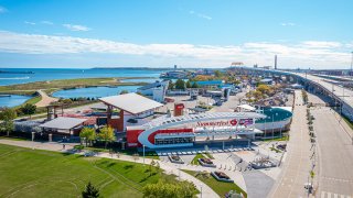 Foto del exterior del recinto del festival de Summerfest