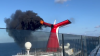 En video captan incendio en crucero Freedom de la empresa Carnival