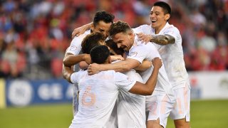 Foto de jugadores del Chicago Fire FC