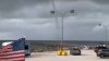 Captan en video una tromba marina en playa de Florida