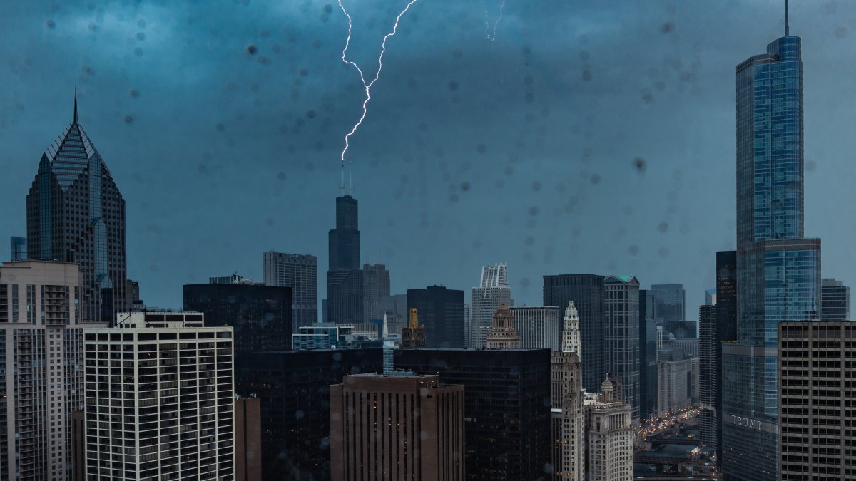 En Chicago se esperan fuertes lluvias, relámpagos y la formación de tormentas eléctricas. (Foto: Telemundo Chicago)   