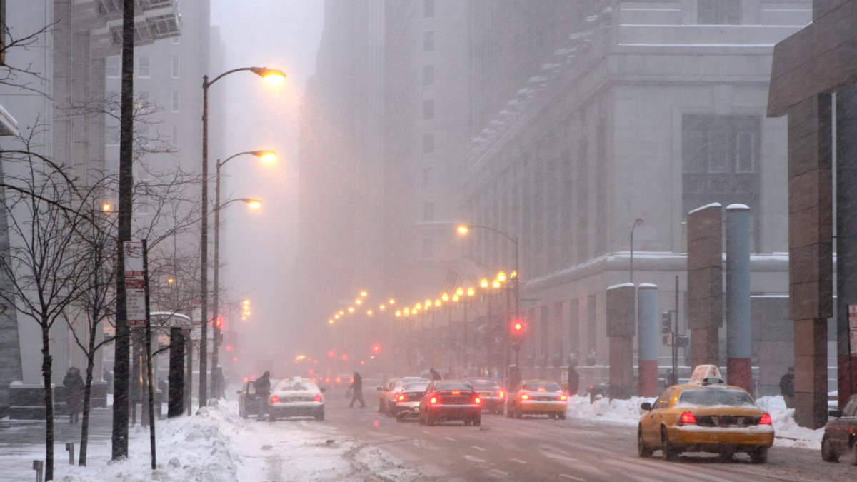 Clima invernal en Chicago trae bajas temperaturas y nieve Telemundo
