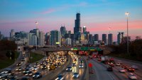 Cierres de rampas en el Kennedy Expressway de Chicago