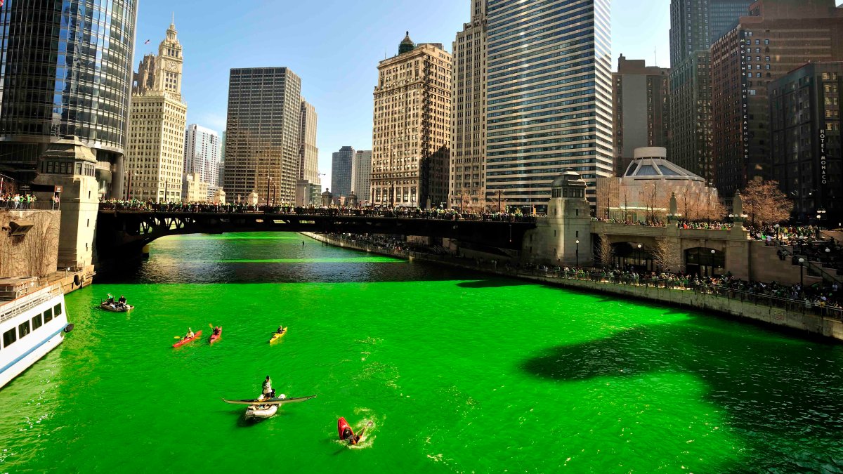 Cuándo se teñirá el río de Chicago por el Día de San Patricio ...