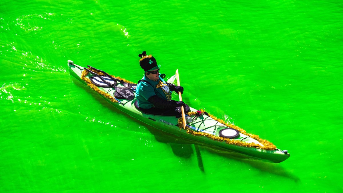 Tiñen de verde el río Chicago por el Día de San Patricio. – Telemundo ...