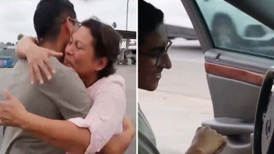 Increíble historia: joven mexicano que pedalea hasta EEUU para estudiar recibe de regalo un auto