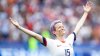 Megan Rapinoe jugará su último partido con la selección de EEUU en el Soldier Field
