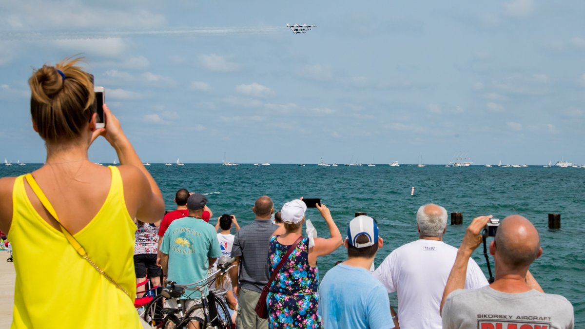 Show de aviones en Chicago 2023 dónde verlo y qué llevar Telemundo