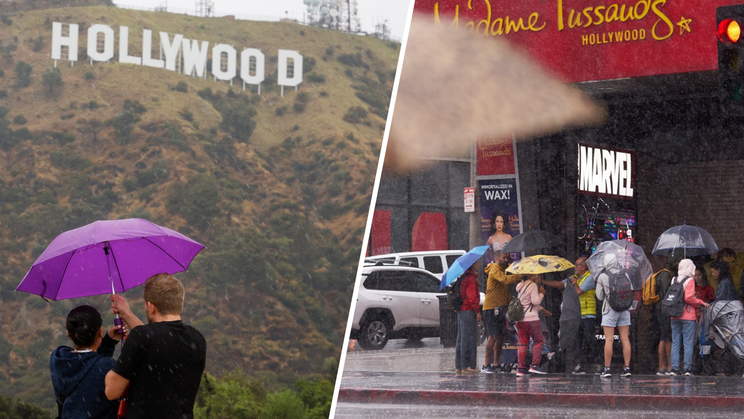 En fotos: el impacto de la tormenta tropical Hilary en California