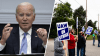 Biden se une en Michigan a la huelga de los trabajadores del sector automotriz