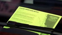 Reparten volantes para evitar que autos sean removidos por el Maratón de Chicago