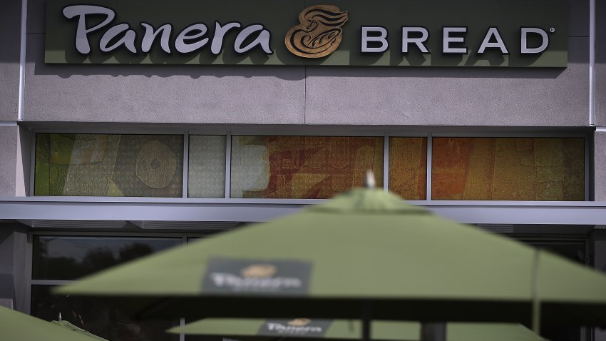 Sign on a Panera Bread location