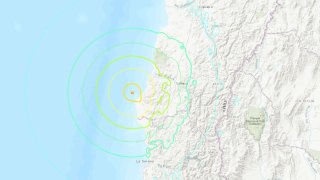 El terremoto tuvo epicentro en el mar, frente a la costa del norte de Chile.