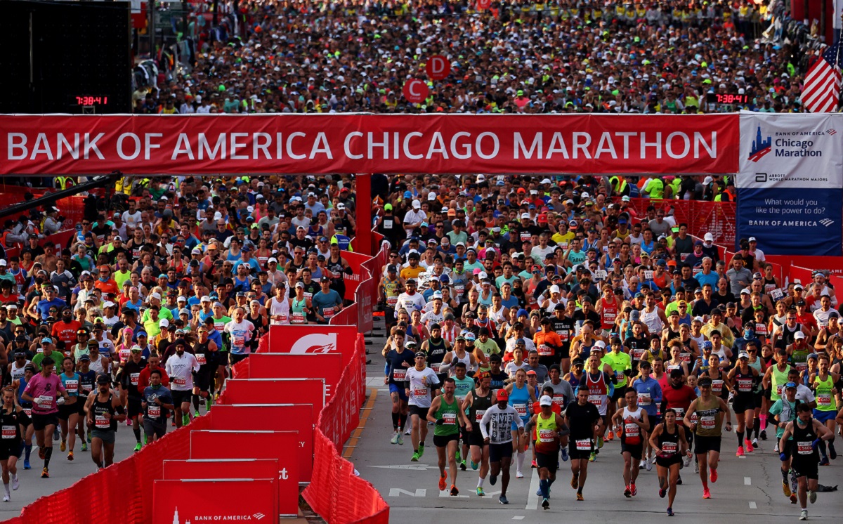 Mira las fotos del Maratón de Chicago de Bank of America 2023