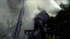 Reportan incendio en hogar y fuga de gas en el suburbio de Woodstock