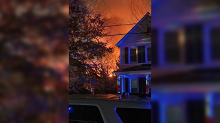 An explosion occurred at a home in Arlington, Virginia,
