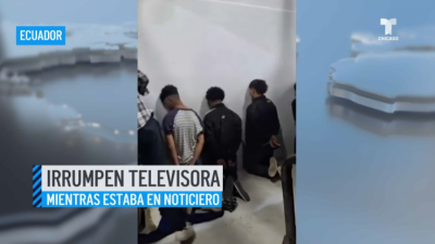 Ponle Play: encapuchados armados irrumpen televisora en Ecuador