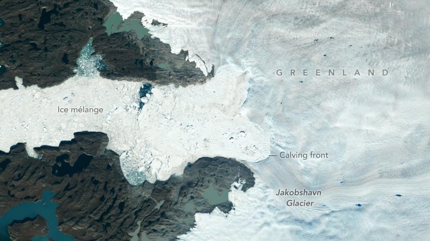 Groenlandia ha perdido un 20 % más de hielo de lo calculado en las últimas cuatro décadas