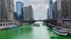 ¿Sigue el río Chicago pintado de verde? Así fue el icónico teñido para los festejos del Día de San Patricio