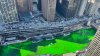 El río Chicago está pintado de verde. Si te lo perdiste, aquí lo puedes ver