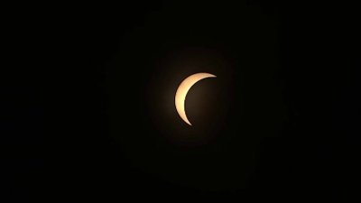 Así es cómo se vio el eclipse solar total desde Carbondale