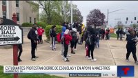 Alumnos protestan cierre de escuelas en Indiana