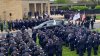 Dan último adiós al oficial Luis Huesca de la policía de Chicago tras morir en el cumplimiento del deber