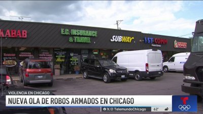 Varios negocios asaltados en ola de robos en Chicago