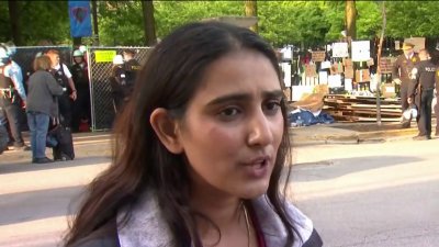 Desmantelan campamento de protesta en Universidad DePaul