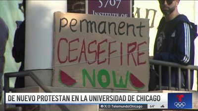 Nuevas protestas en la Universidad de Chicago