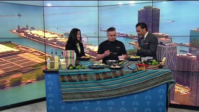 Desgustación de ceviches peruanos en el Navy Pier