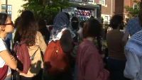 Pro-Palestinian protesters occupy building on the University of Chicago campus