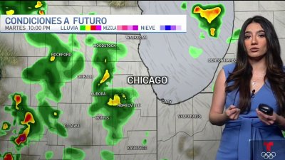 Otra posible ronda de lluvias y tormentas dispersas para el área de Chicago este martes