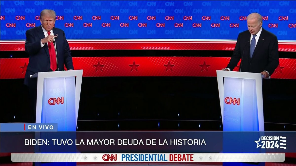 Debate Biden Trump expresidente dejó la mayor deuda en la historia Debate Biden Trump expresidente dejó la mayor deuda en la historia