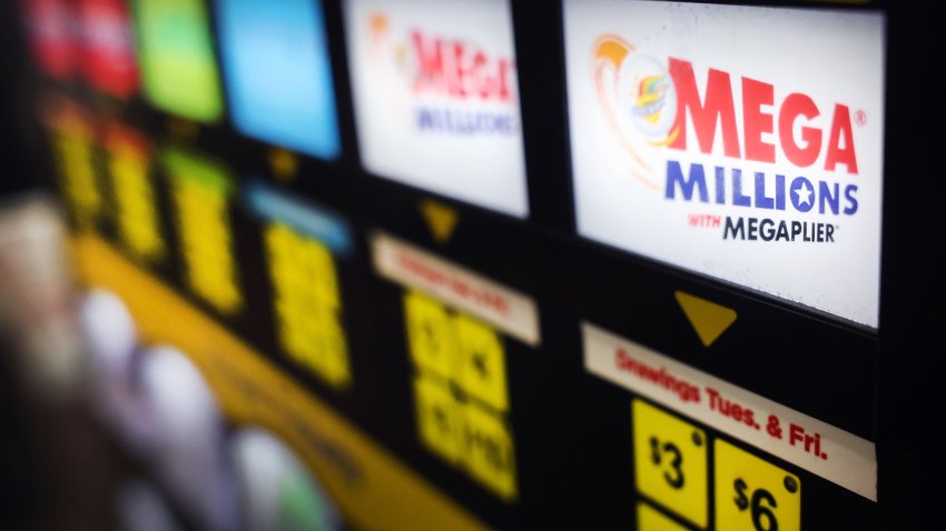 CHICAGO, ILLINOIS – JANUARY 09: A lottery ticket vending machine offers Mega Millions tickets for sale on January 09, 2023 in Chicago, Illinois. The estimated value of Tuesday’s Mega Millions drawing is $1.1 Billion.  (Photo by Scott Olson/Getty Images)