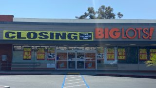 The Big Lots store in La Mesa.