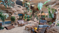 Bizarre Flintstone-style mansion in Wisconsin hits market for $1.4M. See inside