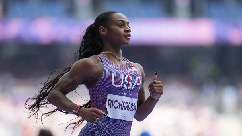 Sha'Carri Richardson at 2024 Paris Olympic Games