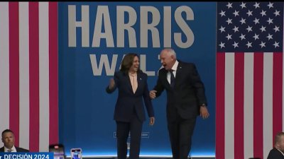 Confirman primera entrevista televisada de la fórmula presidencial Kamala Harris y Tim Walz