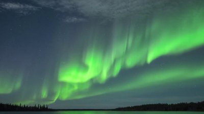 Una aurora boreal podría ser visible sobre los Grandes Lagos esta semana