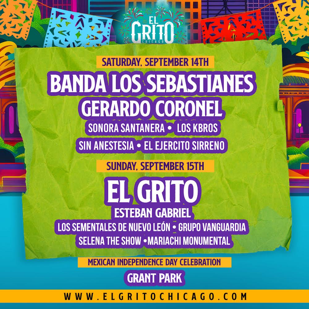 Detalles del festival “El Grito Chicago” Telemundo Chicago